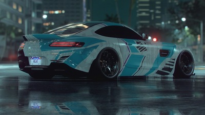 Mercedes Gt Сзади