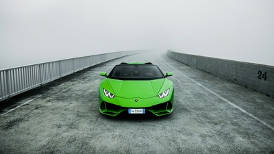 Lamborghini Huracan Evo Spyder 4k