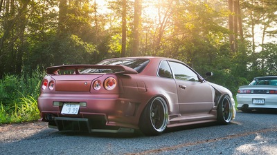 Nissan Skyline GTR 4k