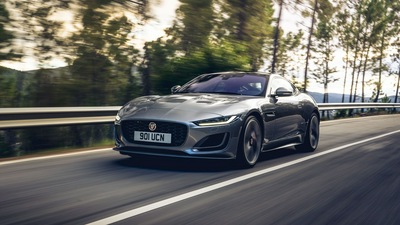 Jaguar F Type P300 Coupe Первое издание 2020 4k