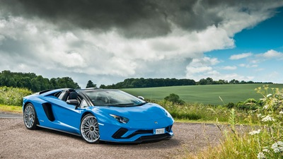 Lamborghini Aventador S Roadster 4k