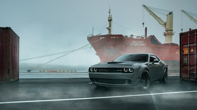 Dodge Challenger 4k Новый