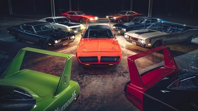 Plymouth Superbird Dodge Charger Daytona 4k