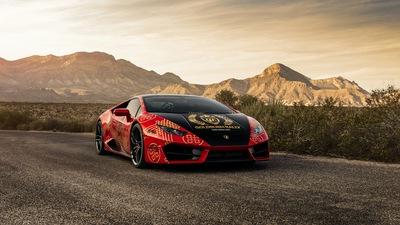 Lamborghini Huracan Красный 2020