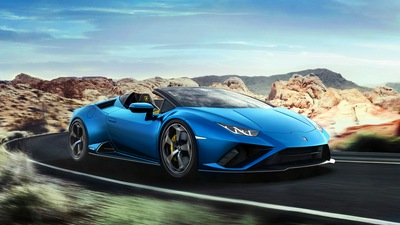 Lamborghini Huracan Evo Spyder 2020 5k