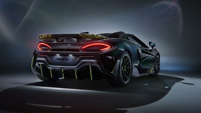 McLaren MSO 600LT Spider 2020 сзади