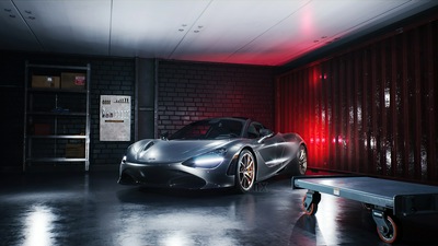 Mclaren 720 в гараже