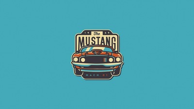 Ford Mustang Минимальный 4k