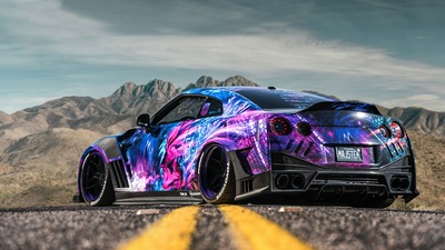 Nissan Gtr 2020 Сзади