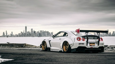 Nissan Gtr в Нью-Йорке