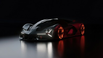 Lamborghini Terzo Millennio 2020 4k