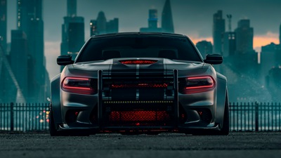 Dodge Charger SRT Hellcat 2020 4k