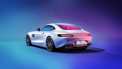 Mercedes C190 AMG GT сзади