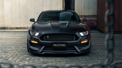 2020 Ford Mustang GT350 4k спереди