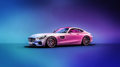 Mercedes C190 AMG GT 4k