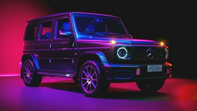 Mercedes Benz G 63 Черный