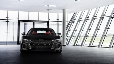 2021 Audi R8 RWD Panther Edition Внешний вид спереди 10k