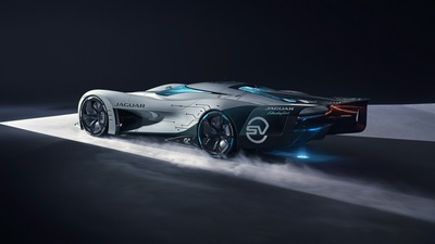 Jaguar Vision Gran Turismo SV Вид сзади