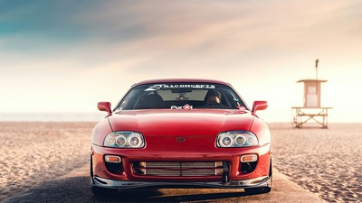 Toyota Supra Старый 4k