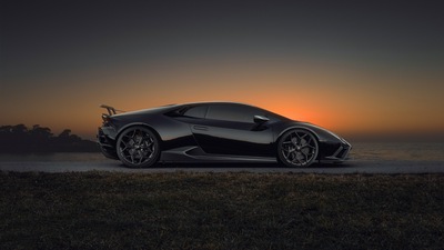 Novitec Lamborghini Huracan Evo Вид сбоку 10k