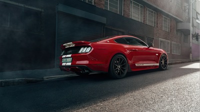 Ford Mustang 50 Gt Гоночный красный 5k