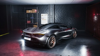 Mclaren 720s сзади 5k