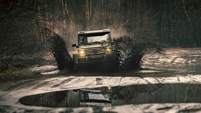 Mercedes G500 4x4 Экстремальное бездорожье 5k