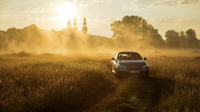 Синий BMW 220i Gran Coupe M Sport 8k