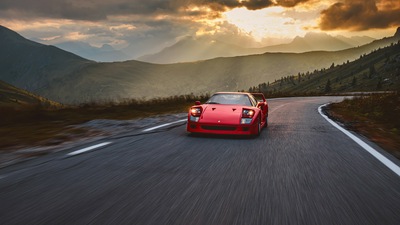 Ferrari F40 Highway Mountain 5k