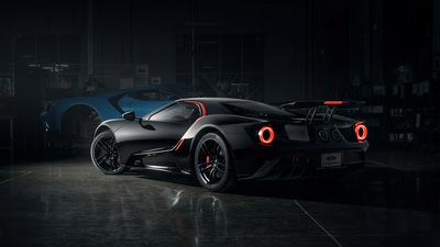 2022 Ford GT сзади 4k