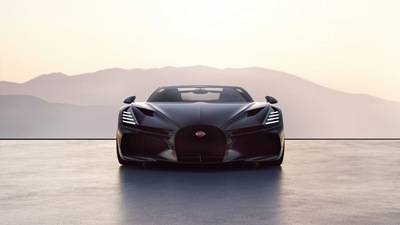 2024 Bugatti W16 Mistral Внешний вид спереди