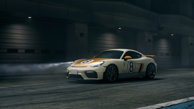 2022 Porsche 718 Cayman GT4 Дань уважения 906