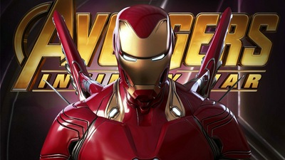 Костюм Мстителей бесконечности Железного человека 4k