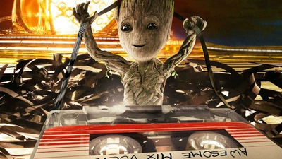 Обложка журнала Baby Groot Empire