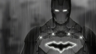 Железная летучая мышь 4k