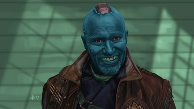 Художественное оформление Yondu Guardians Of The Galaxy Vol 2