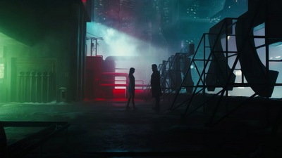 художественное оформление 4k "Бегущий по лезвию 2049"