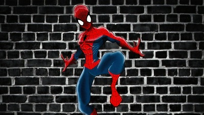 Эскиз Человека-паука Художественное произведение