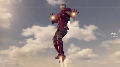 Новое цифровое произведение искусства Iron Man 4k