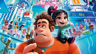 Официальный постер Wreck It Ralph 2 2018 8k