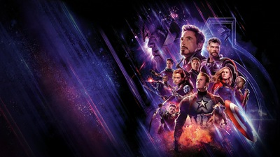 Баннер Avengers End Game 4k