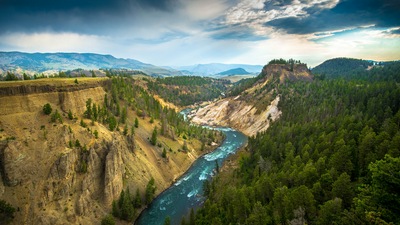 Большой Каньон Йеллоустоуна