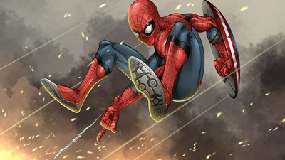 Капитан-паук Америка Гражданская война