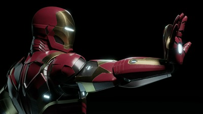 4k Железный человек Cgi