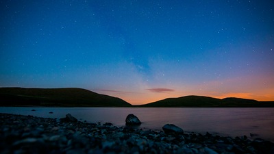 Галечно Каменное морское побережье 5к