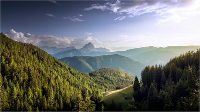 Природный парк Фанес Сеннес Прагс 4k