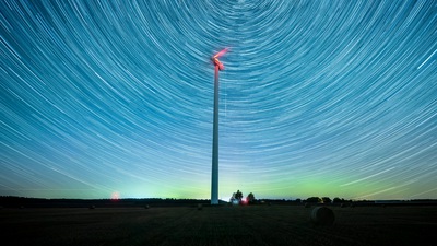 Aurora Startrails 5k