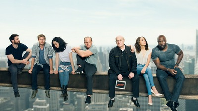 Фотосессия актеров Defenders Agents Of Shield