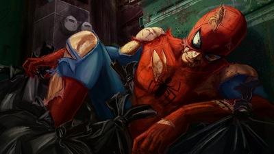 Человек-паук повредил искусство