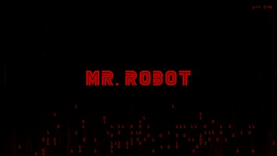 Логотип Mr Robot 4k